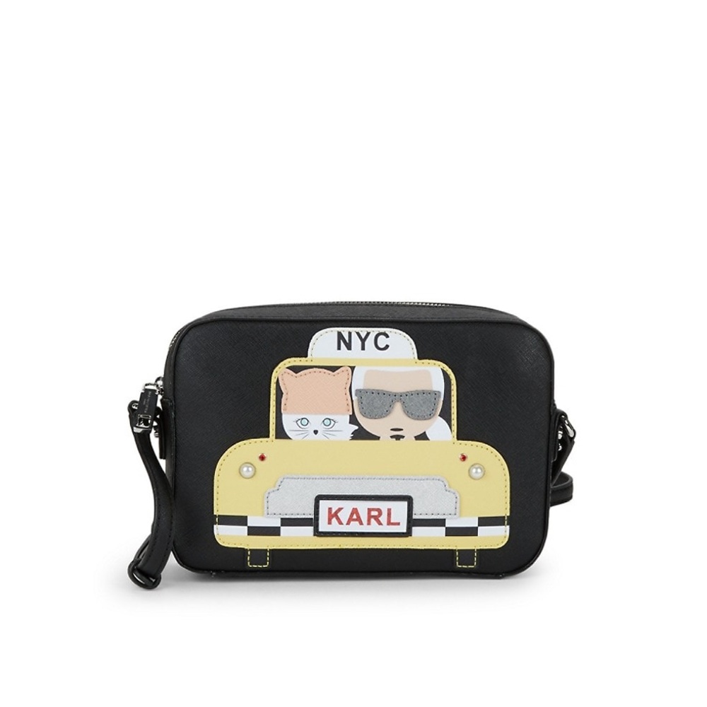 Maybelle Taxi Leather Crossbody Bag